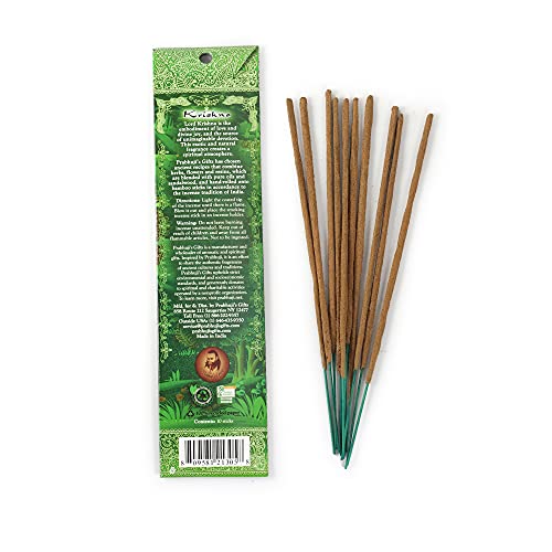 Incense Sticks Krishna - Vetiver, Cedarwood, And Halamadi #TOP4