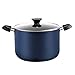 Cook N Home 02566 Nonstick Stockpot with Lid, 8 Quart, Blue
