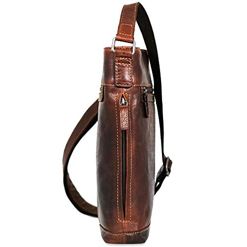 Voyager Crossbody Bag #7312 (Brown)3