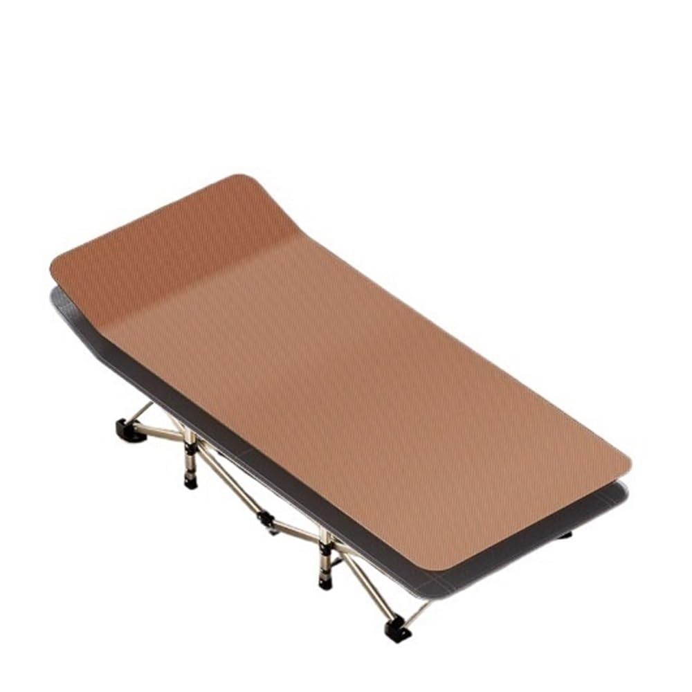 Lit pliant extérieur portable et chaise longue de bureau avec matelas