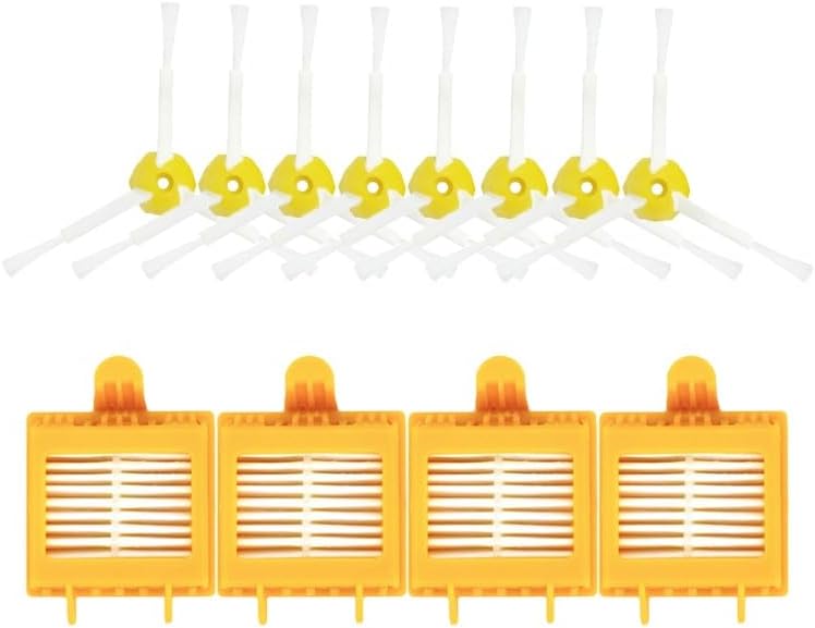 Roller Main Brush Side Brushes Wheel HEPA for I-R-OBOT Roomba 700 Series 760 770 780 790 Robotic Vacuum Cleaner Parts Kits(2set Main Brush)