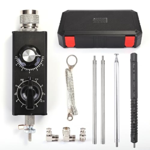 Receptor de onda corta con antena QRP Loop de 30W sintonizable de HF