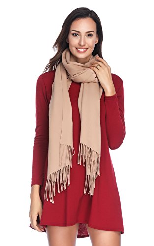 Hoyayo Pashmina Shawls And Wraps Winter Warm Soft Scarf For Women #TOP2
