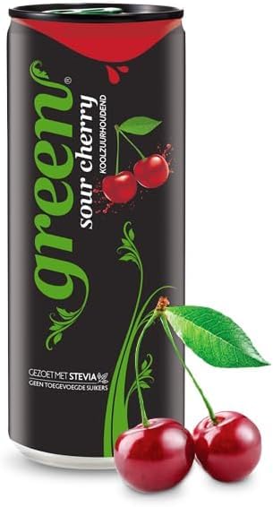 Green cola Cherry 12 latas 33cl