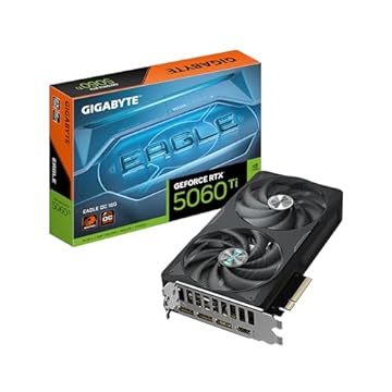 Placa de Vídeo Gigabyte RTX 5060 Ti Eagle OC, 16GB, GDDR7 - GV-N506TEAGLE OC-16GD