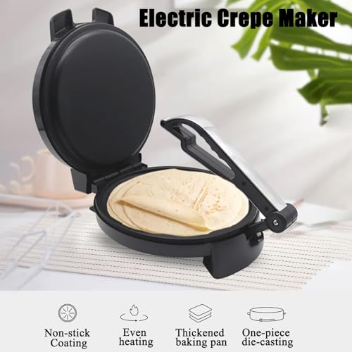 Machine à roti électrique chapati et crêpière double face à température réglable - 3