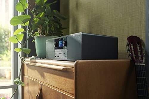 Philips Audio M6805/10 Micro Music System with Bluetooth (Hifi System, Internet Radio DAB+/FM, USB, Spotify Connect, CD, MP3-CD, 50 W, All-In-One Micro System, Digital Sound Control), Black
