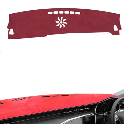 �����Z�f�X�E�x���c GLC 2023~2026 HUD�񑕒��� �ɓK�� �_�b�V���{�[�h�}�b�g �_�b�V���{�[�h�J�o�[ �Ԍ^��p�݌v �X�G�[�h �_�b�V���}�b�g ���Ă��΍� �f�荞�݌y�� �򉻖h�~ �J�[�p�i (Red)