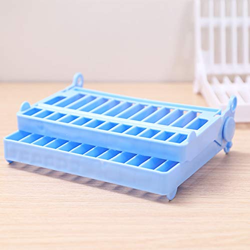 Rack de armazenamento dobrável para cozinha, rack de drenagem, rack de armazenamento doméstico de pl