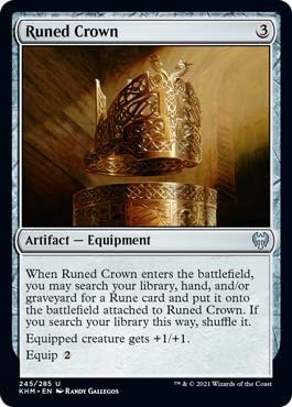 Magic: The Gathering - Runed Crown - Foil - Kaldheim