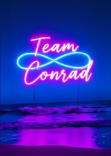 Quaderno a righe senza margine | 100 pagine | A4 | Team Conrad | Notebook (Italian Edition)