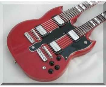 【希少】ギターリスト　ジミーペイジ写真　スケールギター　額縁 希少】ギターリストジミーペイジ写真スケールギター額縁