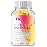 ✔️ TÄGLICH BESTENS VERSORGT: Bereits durch die tägliche Einnahme von drei CLA 1000 Kapsel (Conjugated Linolic Acid) als Nahrungsergänzung tragen sie zu einem normalen Cholesterinspiegel im Blut bei. Die Softgel-Kapseln sind geschmacksfrei und leicht zu schlucken.