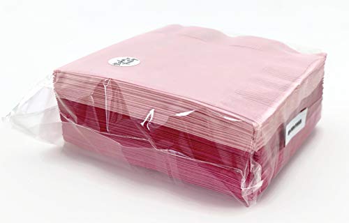 Pink Beverage Napkins - 50 Ct Girl Birthday Baby Shower Party Decor Supplies #TOP2