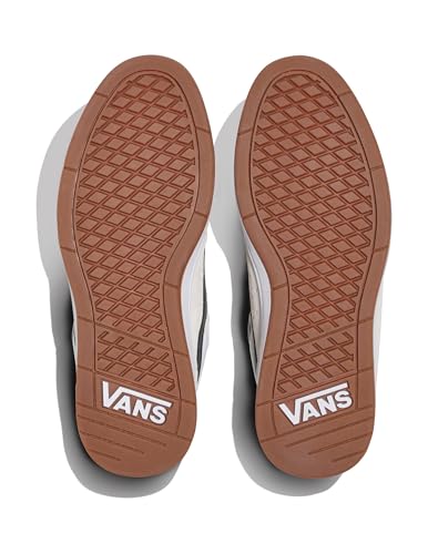 Vans Vans Men's Ryland LS Shoe - Retro Court Sneakers, Tennis Fashion Inspired. Suede/Canvas White/Black. 10