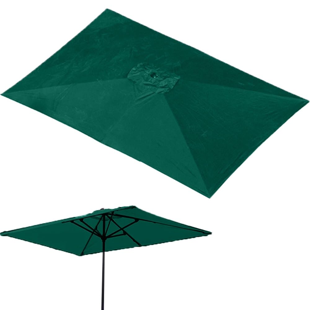 Toile de rechange pour parasol rectangulaire pour remplacer un tissu usé ou décoloré