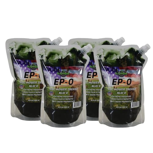 Blackhawk Performance Lithium EP0 Grease for Disc Mowers and Gear Boxes, 32 oz EZ Squeeze Pouch (4)