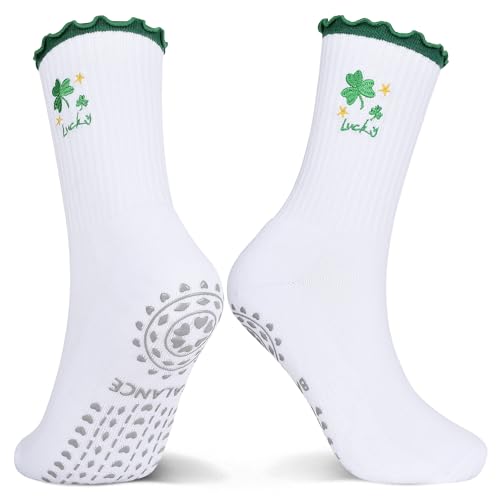 Image of Grip Non-slip Cute Pilates Socks for Yoga,Barre,Reformers US Shoe Sizes 5-11