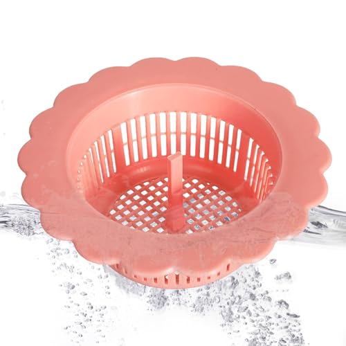 Scarico del Lavello Crepine - Filtro del Lavello, Coperchio della Doccia della Tomba dei Capelli con Manico | Protezione Draid per Foro del Lavello, per Bagno e Cucina, Cappello di Presa dei Capelli