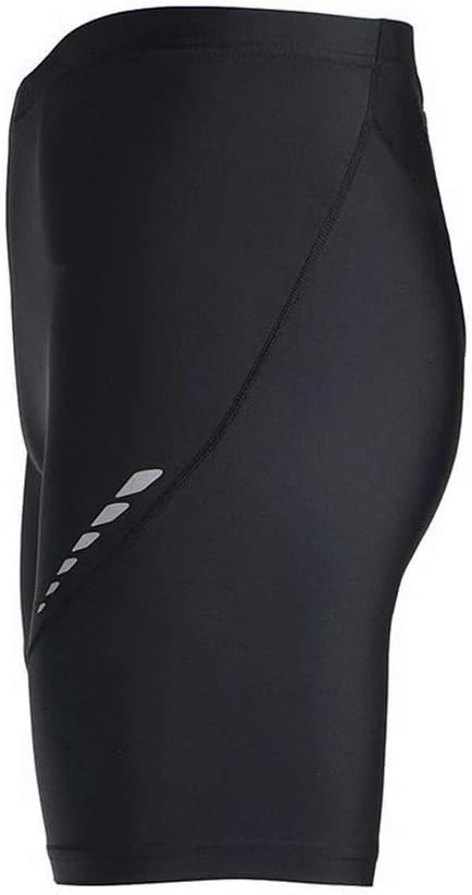 Men's Sports Running Shorts Compression Tights Base Layer Active Workout Training Breathable Reflective