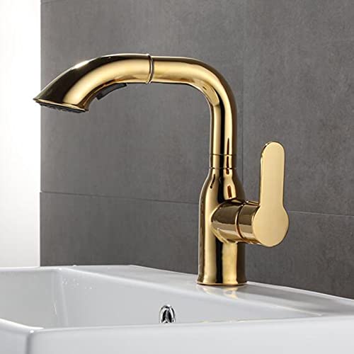 Robinet mitigeur de lavabo douchette pour simplifier la routine beauté et le soin des enfants