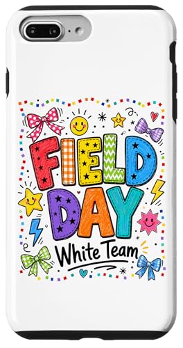 Squadra Field Day White Team per le attività di competizione sul campo scolastico, eventi in classe, giochi all