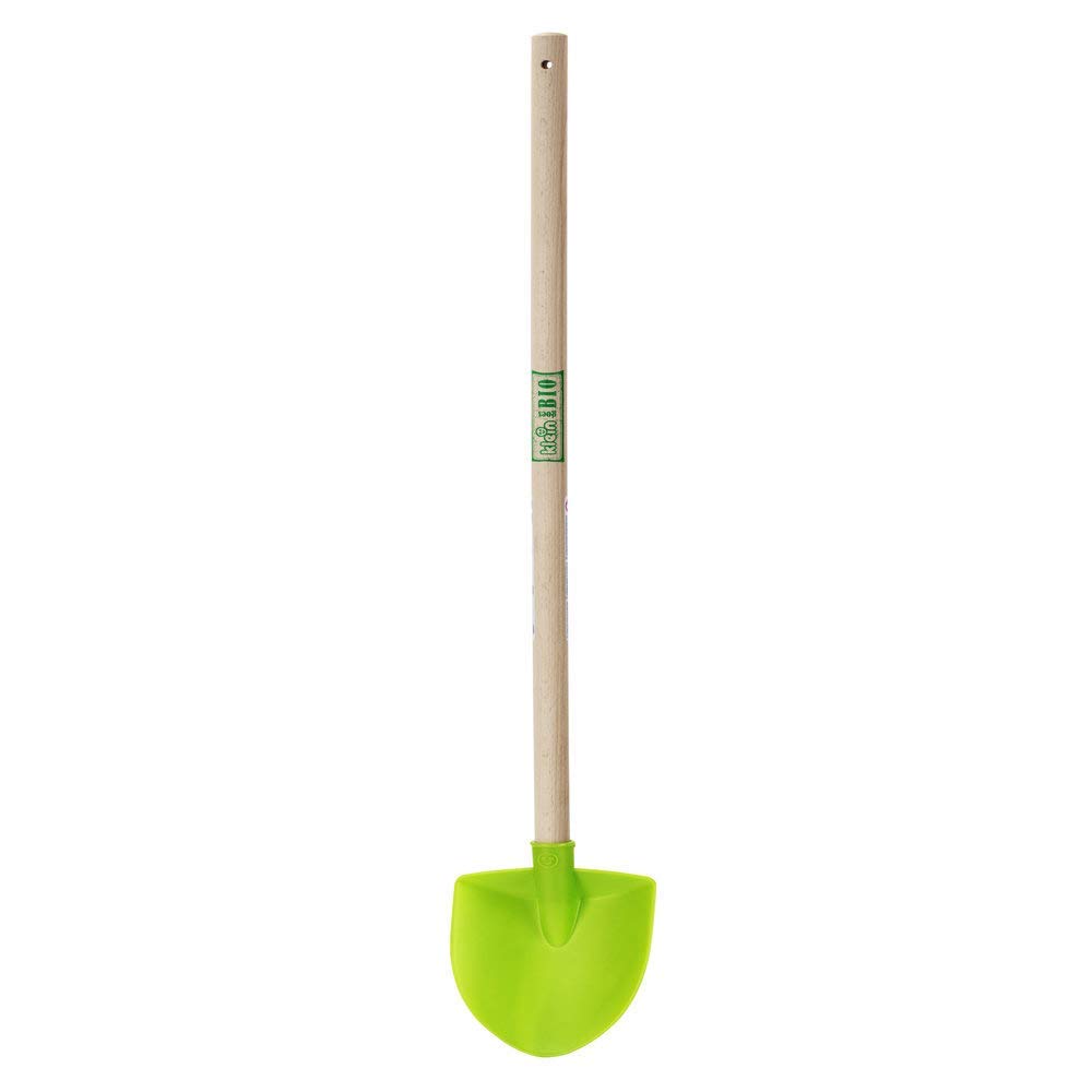 Theo Klein 7625 KLEIN goes BIO Garden Tool Shovel 'Frankfurt' | Sturdy Shovel made of Bioplastic | Hanging Eyelet | Toy for Children Ages 3 and up