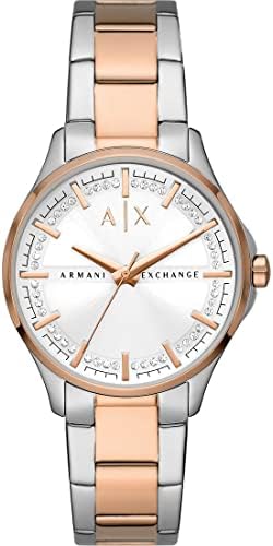 Armani Exchange Damen Quartz Armbanduhr, 36.00mm GehäusegröÃŸe mi...