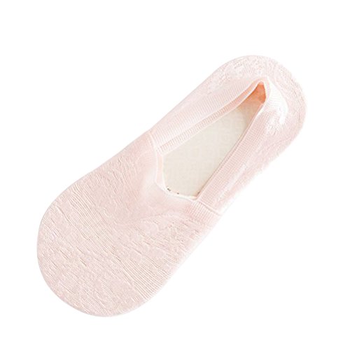 OULII summer socks lace socks short s for women low cut Invisible s Low Cut s Women Ultra Low s sports casual s Light Pink