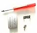 Replacement Headband Screws + Headband Connector Repair Parts Kit for Beats Studio 2.0 Wired / Wireless Over-Ear Headphones Silver
