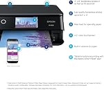 Epson Expression Photo XP-8800 Wireless Printer with 6-Color Claria Ink System, Borderless Prints up to 8.5" x 11", Fast Printing, 4.3" Color Touchscreen, Built-in Scanner and Copier