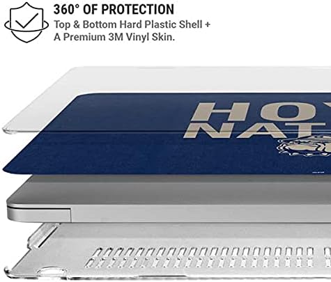 Skinit Case + Skin Compatible with MacBook Air 13in M1 (2021) - Officially Licensed Georgetown Hoyas Bulldog Design