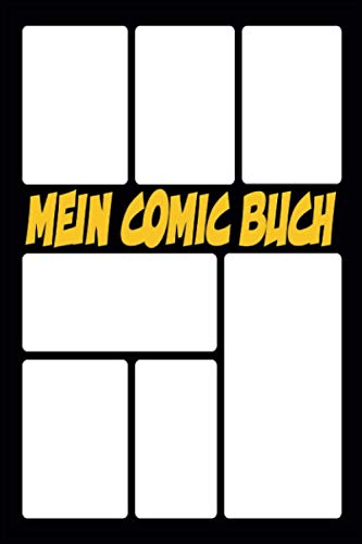 Mein Comic Vorlagen für Erwachsene, Teenager, Kinder 10 Jahre: Blanko Comic A5, Buch, Heft, Kreiere Deinen Eigenen Comic Selber Zeichnen Comics für Jugendliche (Artist Geshenk)