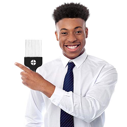 4Pack Hair Sponge Set - Magic Hair Twist Sponge Brush For Hair Include 1 Metal Hair Pick & Curl Sponge Glove(Right) Hair Sponges For Black Men Curls Twist Curl Dreads Locking Afros Coils #TOP5