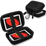 Sanwuta Playing Card Case Eva Hard Travel Carrying Case for Classic Card Game Playing Card Box (Not