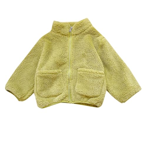 Boys' Long Sleeve Hooded Sweatshirt Boys Girls Fleece Coats Long Sleeve Full Zip Kids Jacket Winter Lightweight