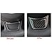 NOOBECR AUTO-P for Audi A4 B6 B8 B7 B5 A3 8P 8L 8V A6 C5 C7 A5 Q3 A1 S3 S4 Quattro RS7 Car Steering Wheel Decoration Sticker(Carbon Fiber)