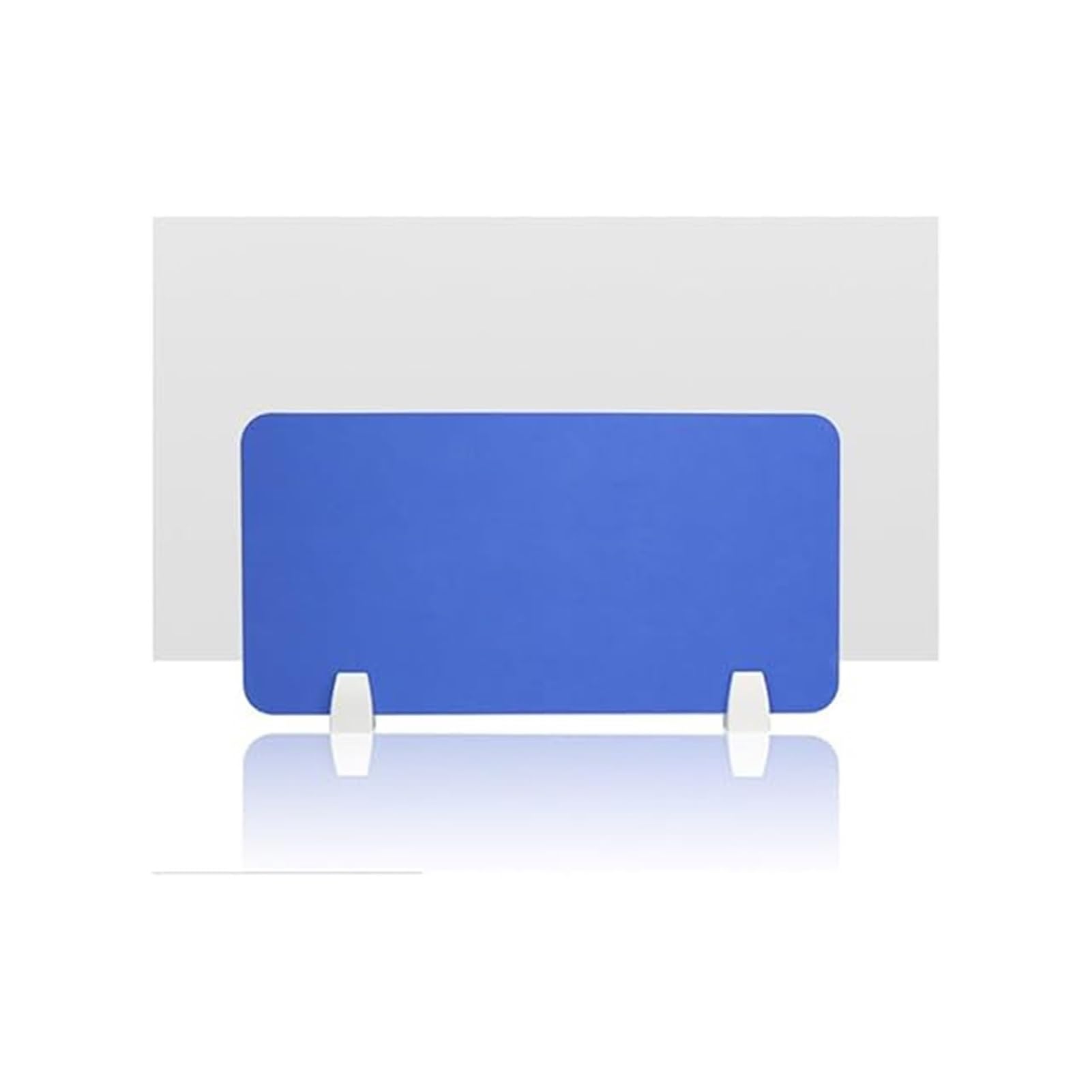 GJZQDKX Acoustic Desk Privacy Panel for Students and Office Blue Desk Divider with Noise Reduction 47INx11IN Privacy Shield