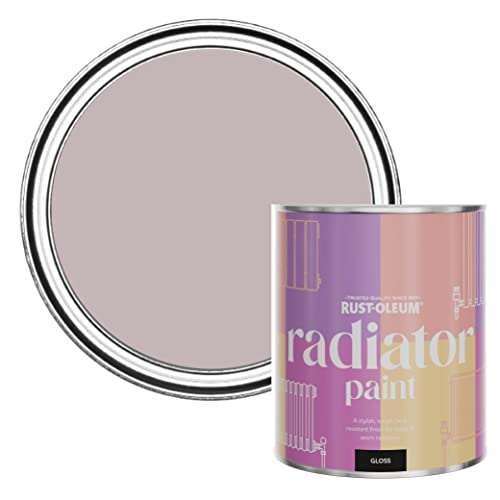 Rust-Oleum Purple Heat Resistant Radiator Paint in Gloss Finish - Lilac Wine 750ml