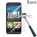 TANTEK HD-Clear Tempered Glass Screen Protector for HTC One M9 (2 pack)
