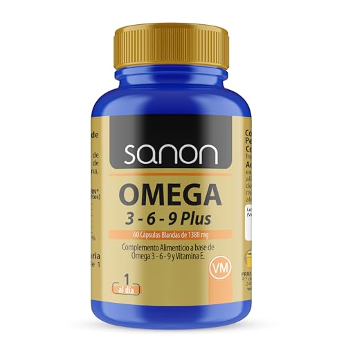 SANON Omega 3 6 9 Plus - Complemento Alimenticio
