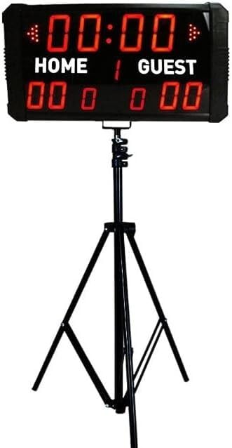 Tableau de bord électronique à LED idéal pour les matchs de basket en gymnase