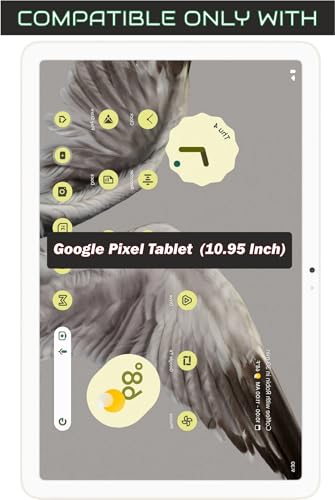 Image of Screen Guard Compatible With Google Pixel Tablet (10.95 inch Inch Tab) Flexible Fiber Screenguard Not a Tempered Glass Screen Guard