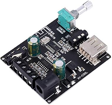 C50L Bluetooth 5.0 Subwoofer Amplifier Board High Power Audio Stereo Amplifier Board 2X50W Bass AMP