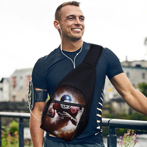 Mochila de bandolera deportiva para senderismo y uso casual miniatura 3