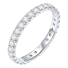 18K White Gold Plated