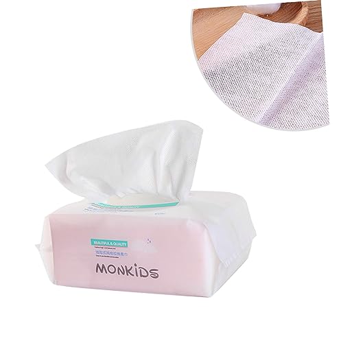DOITOOL 300 Pçs Toalha De Limpeza Facial Molhado Seco Toalha Facial Algodão Toalhas Faciais Descartá