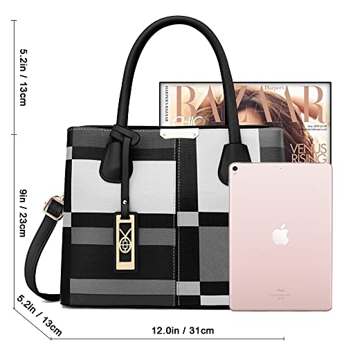 Image of COCIFER Purses and Handbags for Women Shoulder Tote Bags Top Handle Satchel