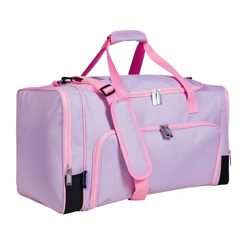Image of Wildkin Kids Weekender Duffel Bag - Carry-On Size for School, Travel, & Sleepovers