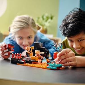 Amazon.co.jp - レゴ® マインクラフト ネザーの砦 21185